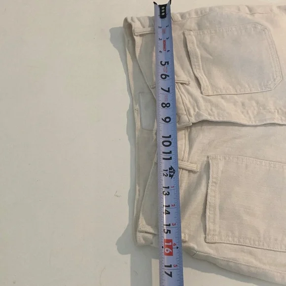 Mother Superior The Hustler Patch Pocket Flood Jeans Act Natural Size 30 - Picture 15 of 15